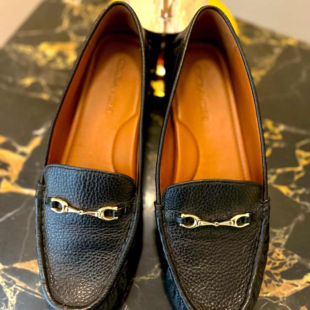 Coach Leather Loafer/Flats Size 8